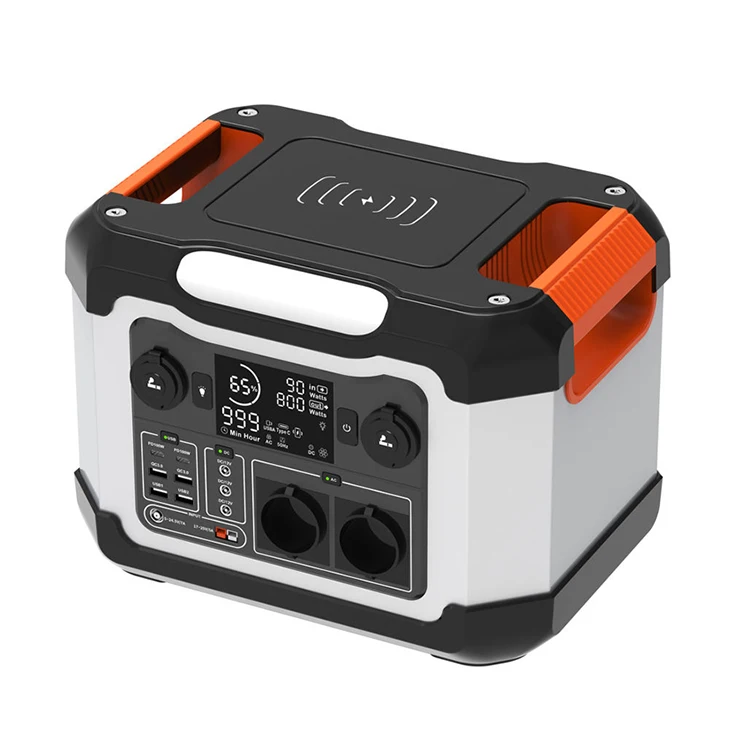 110V 220V 1200W Large Capacity Lithium Ion Battery Off Grid Portable Power Station Solar