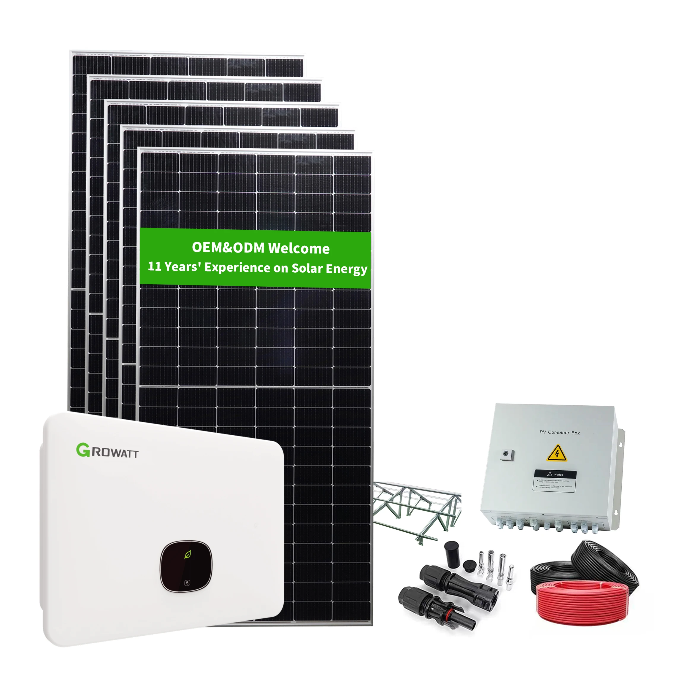 15KW Solar Powered Centre Pivot Irrigation  Lithium Batteries For 14Kva  On Grid System Controller For Agriculture Irrigation
