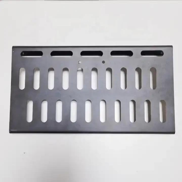 Custom CNC OEM Music instrument mechanicalaluminium Guitar pedal grill panel