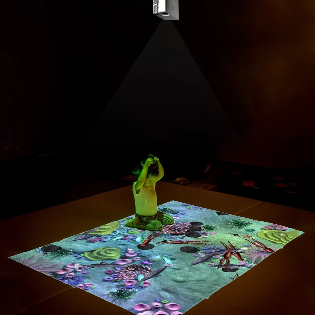 Все-в-одном 3d интерактивные спортивные детские игры для образования детская площадка детский центр