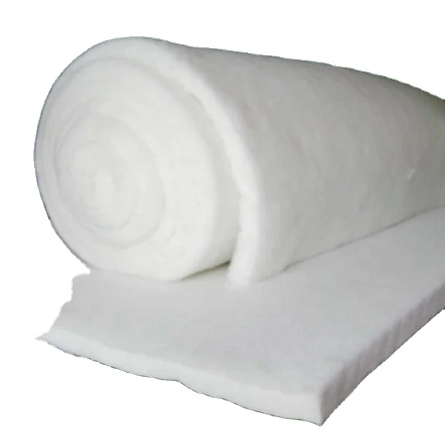 Nonwoven thermal bonded polyester wadding rolls for sofa