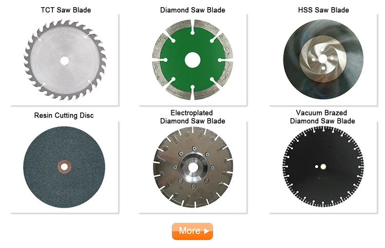 Continuous Rim Vacuum Brazed Diamond Saw Blade for Stone
