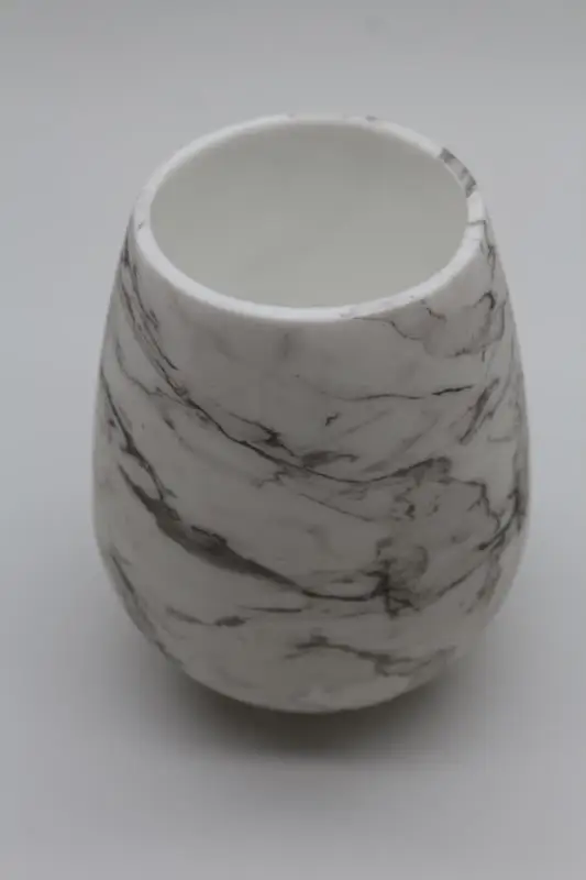 Unbreakable Drinkware silicone plastic marble wine cup glasses glass