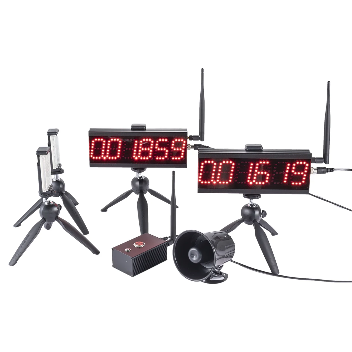 
2021 S003 wireless laser timer double racing version sprint roller skating track and field running sports motor bicycle timer 