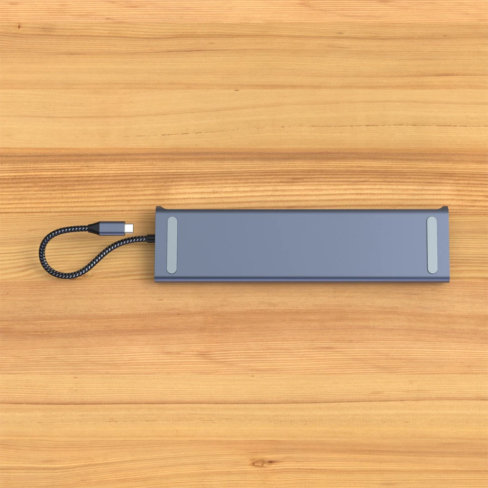 12 In 1 Multi Function Docking Station Type C To HD-MI USB3.0 PD Charging VGA Audio Usb-c Dock Laptop USB Hubs