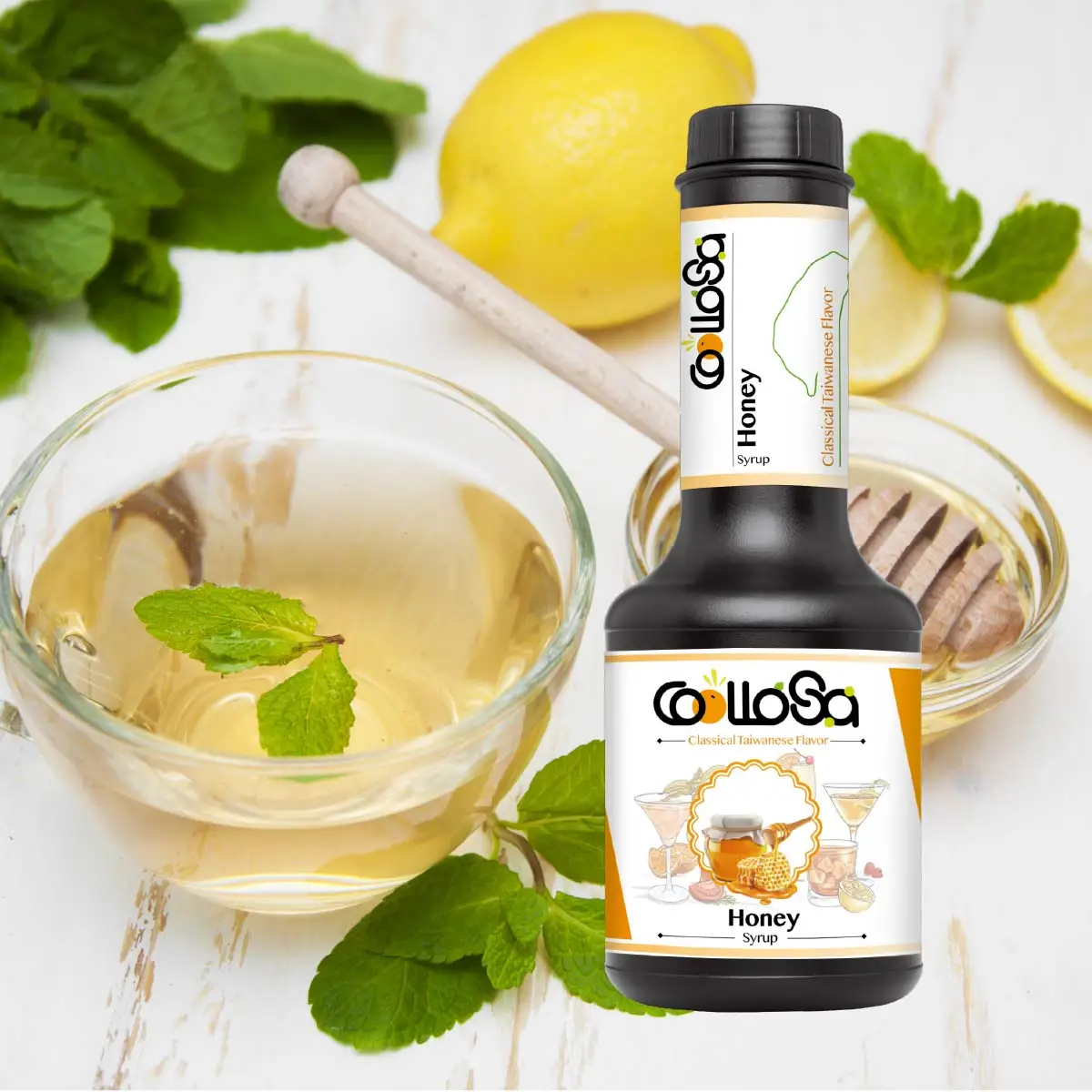 Honey boba tea flavors syrup