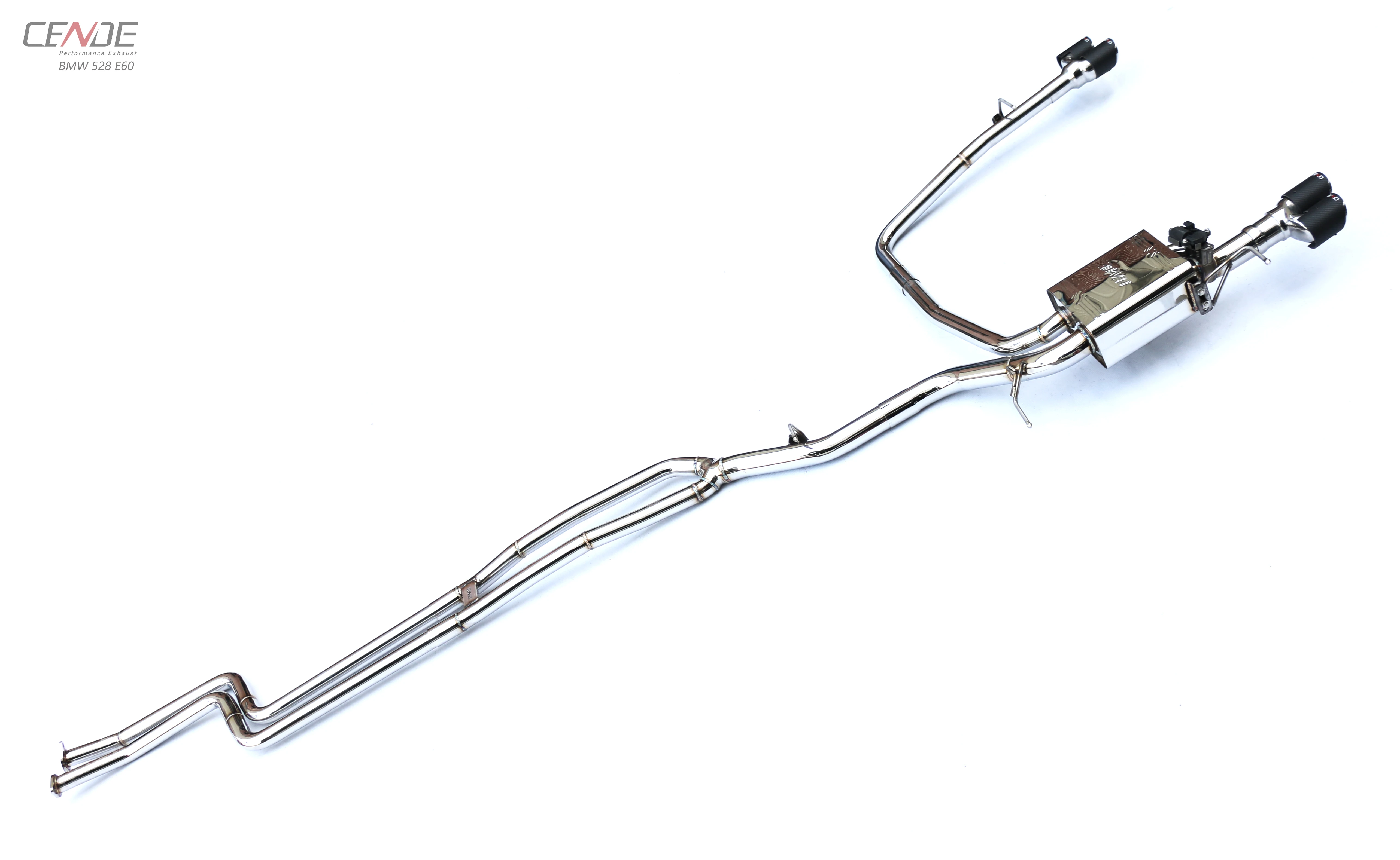 Factory Supply 76mm 3 inch Gr2 Titanium exhaust pipe muffler   for BMW 528i