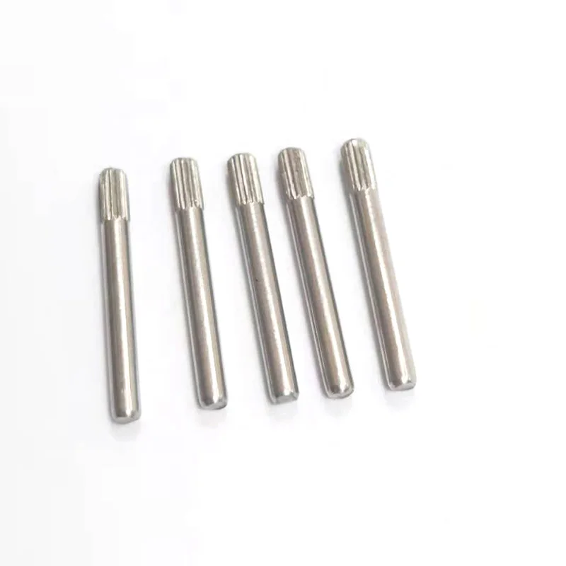 High Precision low cost Customized stainless steel 303 304 316 metal Knurled solid Dowel Pin