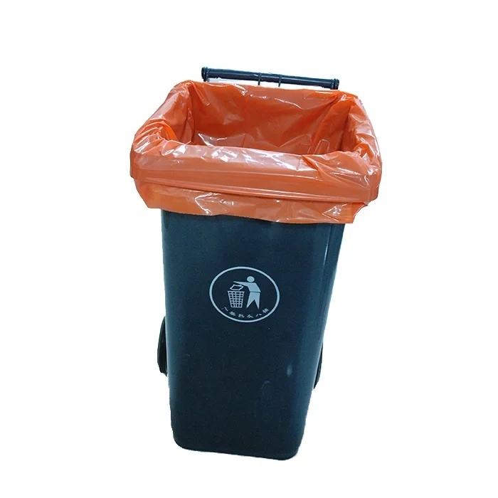 Factory Customization Big Trash Bag Heavy Duty Plastic Black Bin Bags Rubbish Plastic Bags