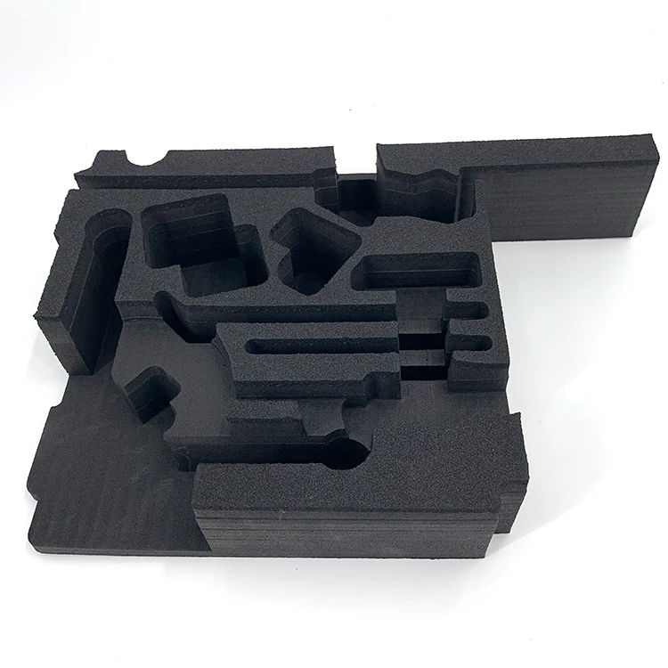 CNC integrally molded lining shock-proof eva lining material eva foam tool inserts