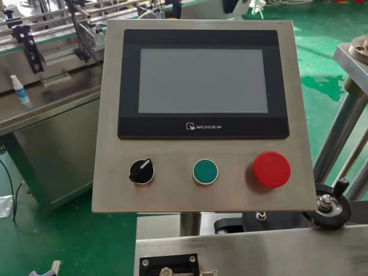 تصميم جديد مضخة تلقائية فوهة زجاجة آلة السد