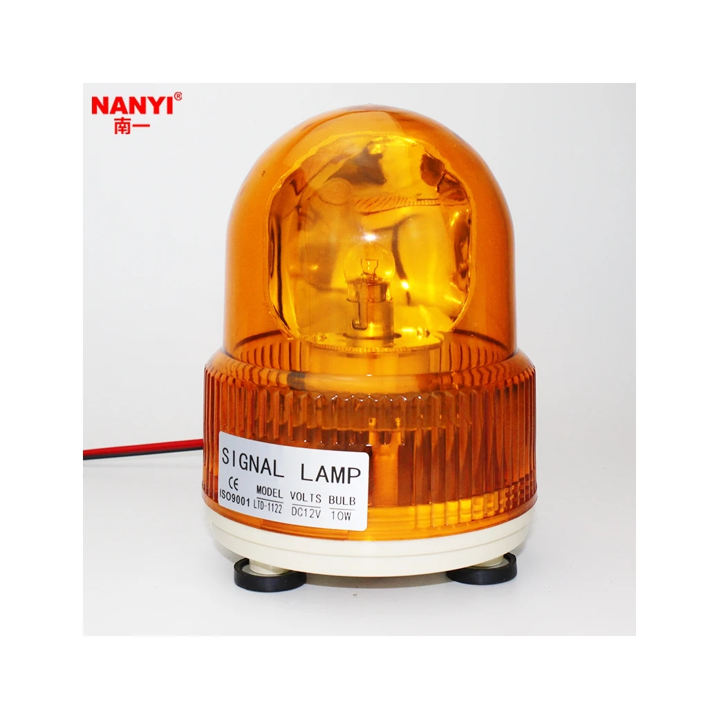 Rotating warning light equipment indicator light strong magnetic LTD-1122 school bus forklift crane explosion flashing alarm