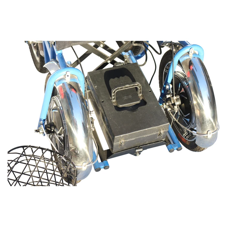 Folding electric wheelchair for the elderly people and disabled