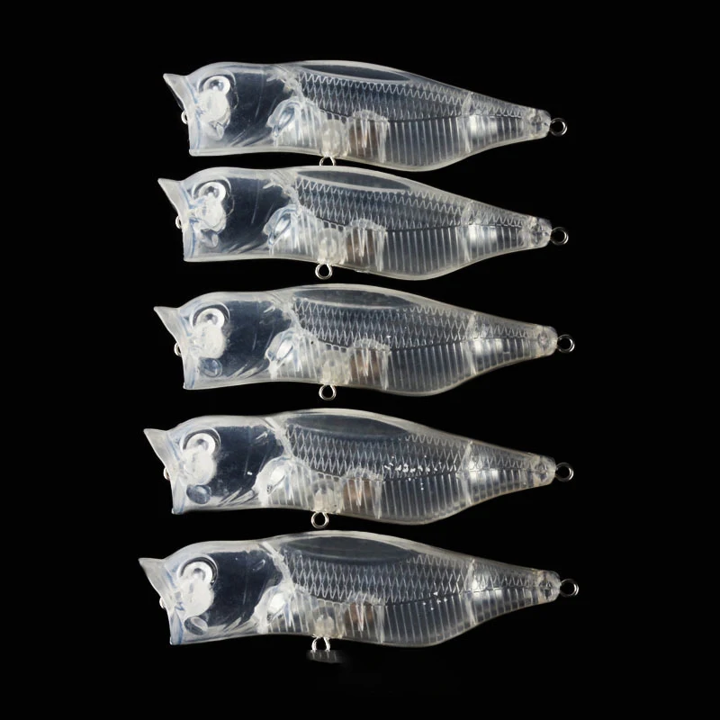 Wholesale Hard Bait Sea Fishing Transparent Blank Fishing Lures Unpainted Embryo Body 9.2cm/14.2g Lure Blanks Unpainted