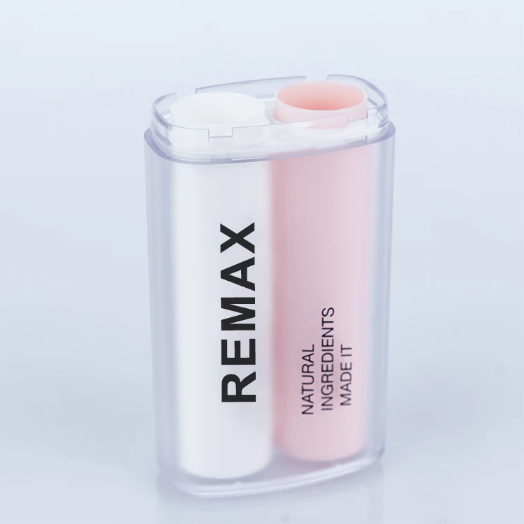 REMAX Plastic Serum Lotion 16ml 20ml 30ml Airless Bottles Square Refillable Airless Pump Bottle Luxury Cosmetic Packaging