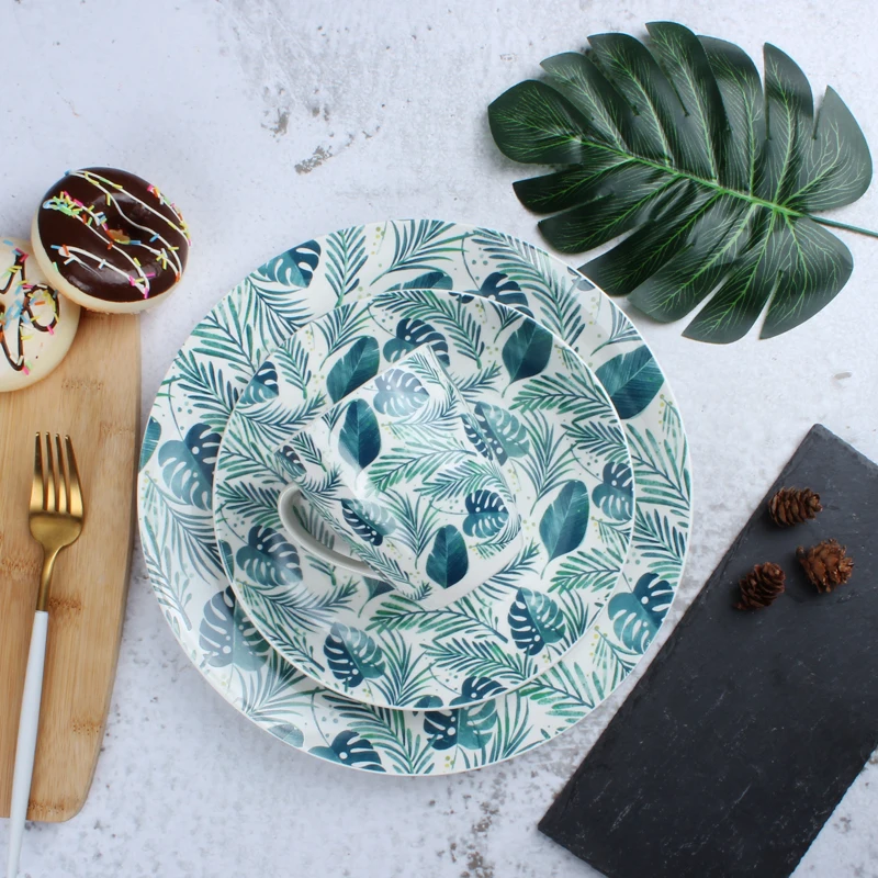 Бесплатный образец 16 шт. Прекрасный фарфор ужин наборы для ухода за кожей керамика Таблица столовая посуда наборы ухода за кожей с Walmart и Sedex Ауди