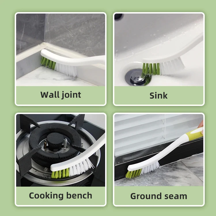 Cleaning Brush - Hard Bristle Crevice Cleaning Brush,Multifunctional Gap Small Cleaning Brush,Cleaning Tools for Kitchen