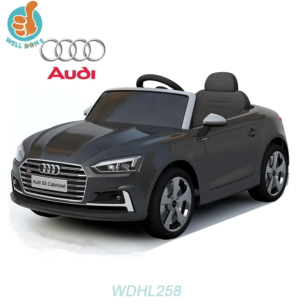 WDHL258 Licensed Audi S5 12 Volt Electric Car For Kids/Chinese Baby Online Games Golf Carts