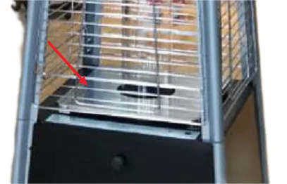 Stand 40000BTU decor Garden Furniture Aluminum Propane Patio fireplace nature gas s fire pit table Heater TB-21