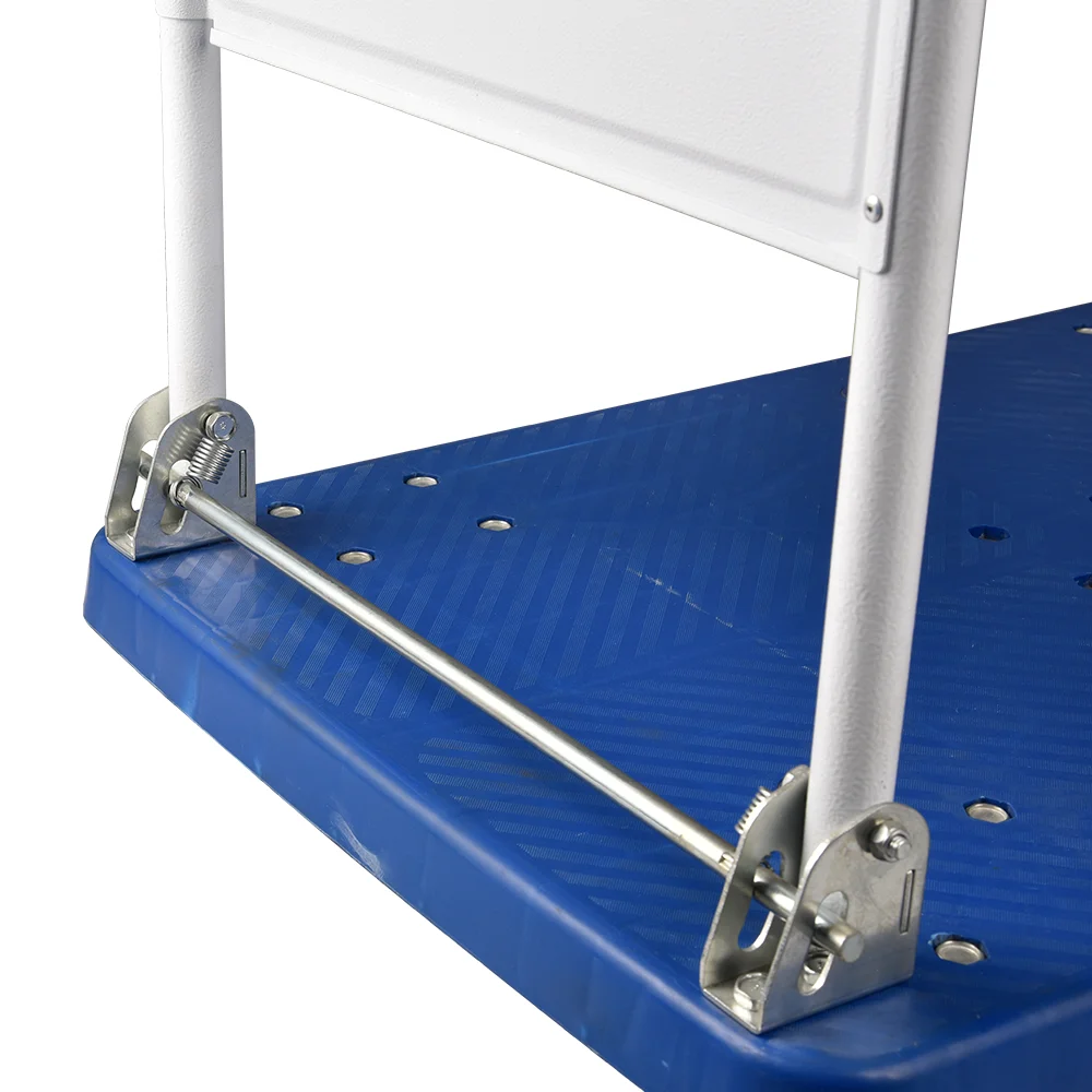 Foldable plastic handcart push cart dolly moving platform hand truck