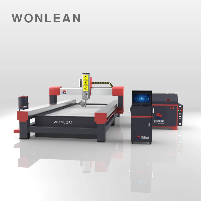 high pressure abrasive waterjet cut machine used waterjet cutting machine