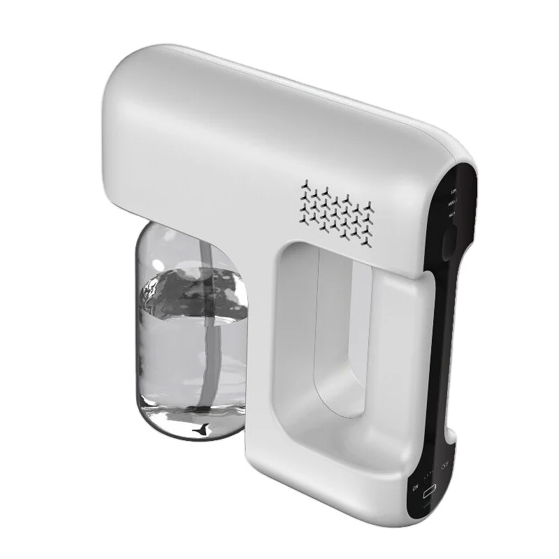 
2021 новейший дизайн, портативный многофункциональный беспроводной пистолет-распылитель, стерилизатор nano fog, пистолет-распылитель 