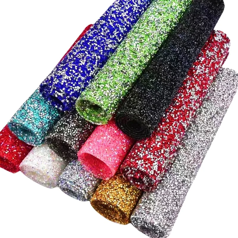 Hot Sale DIY Wedding Dress Accessory Self-Adhesive Square Rhinestone Ribbon for Shoes Garments Bags