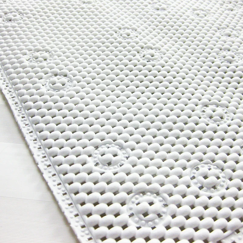 Hot selling in Europe and America PVC bathtub non-slip mat with suction cup foam   bath mat 43*91CM