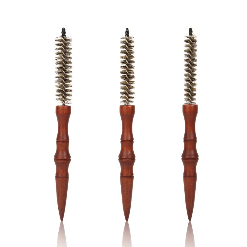 Wholesale Boar Bristle Wood Curl Combs Salon Styling Hair Comb