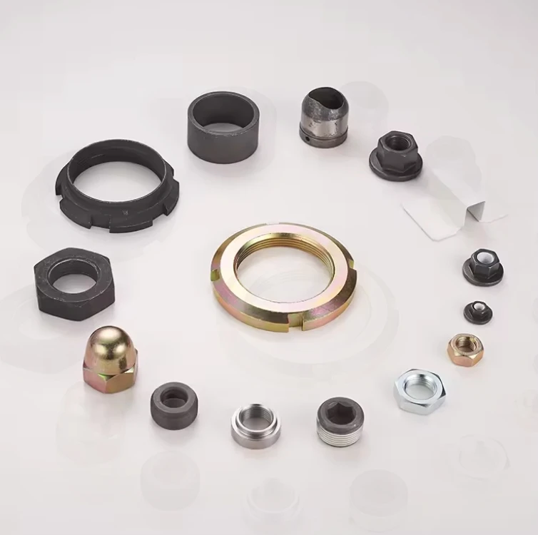 Factory wholesale Gr5 Titanium 12 Point Flanged Head Metal lock nut m8