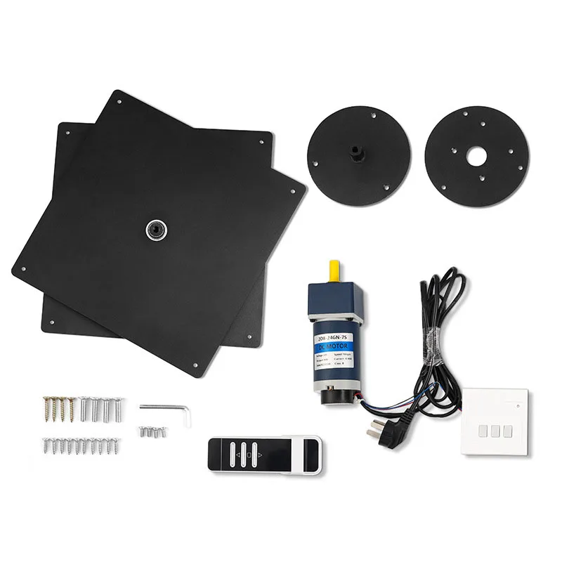 DIY Motorized Manual Rotating Shoe Rack Tower Space Saving Closet Organization Vertical Lazy Susan Spinning Storage mechanism