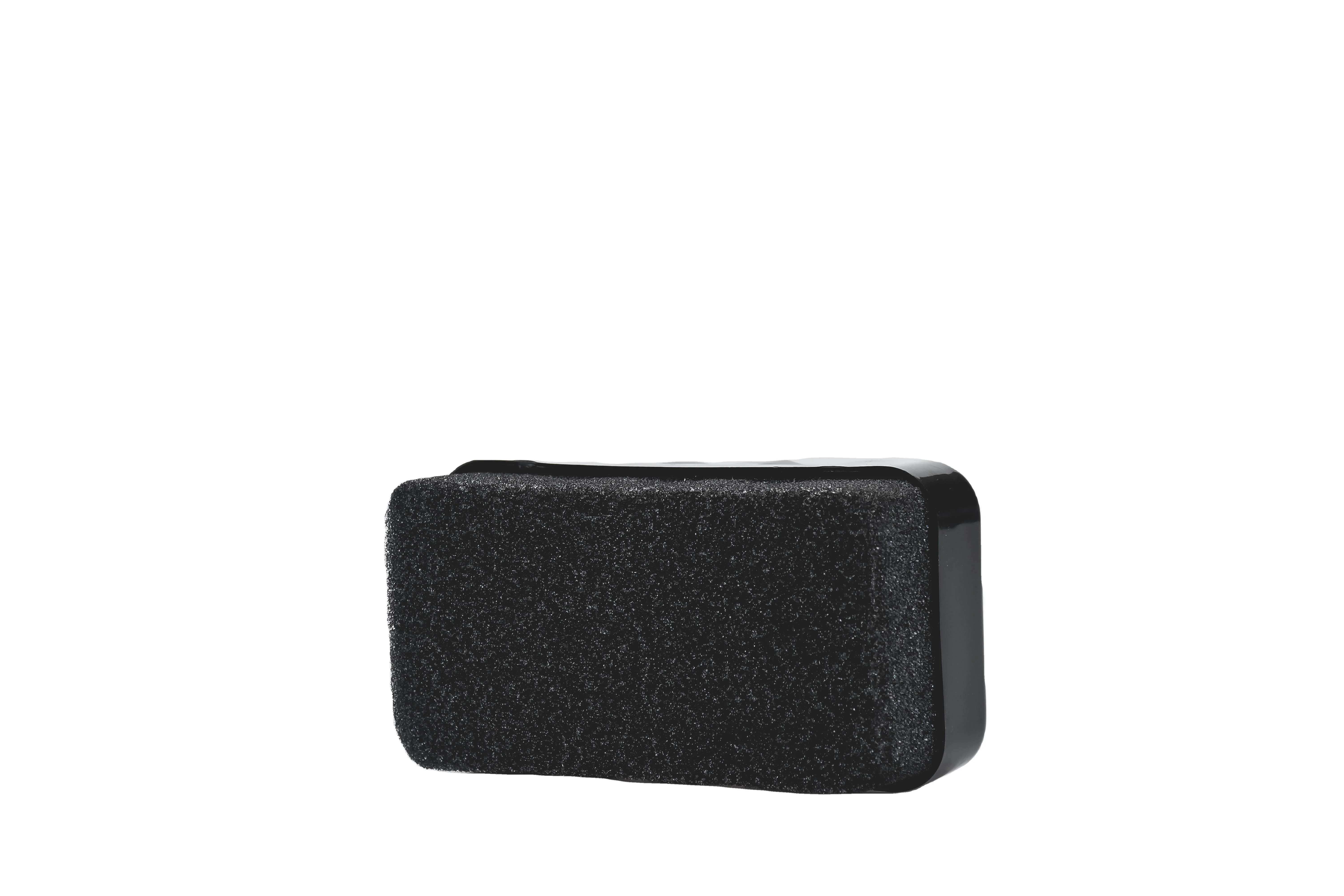 Горячая Распродажа, прямая Заводская цена, высокая яркость, ладонный воск, черный цвет, очиститель, губка, блеск обуви