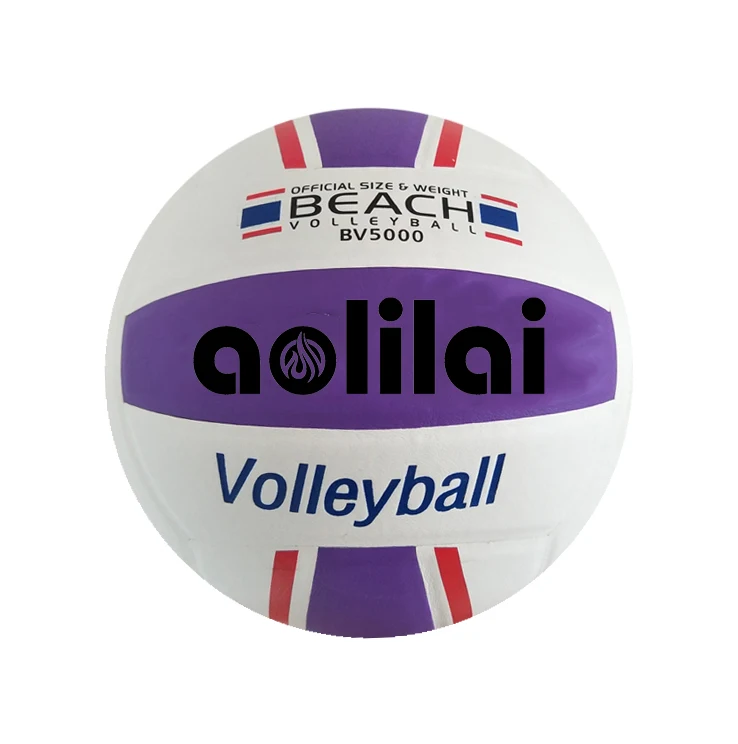 pelota de voleibol fast delivery custom aolilai V5M 5000 red blue white volleyball ball for indoor use