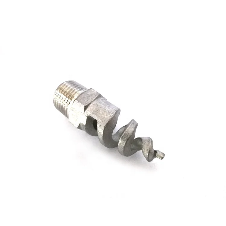 Factory directly pp full cone spiral nozzle 1/2spiral full cone nozzle