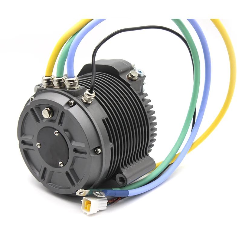 SOTION Dc Motor  FW03 72v 12kw Mid Drive Motor Without Gearbox  High Rotational Speed