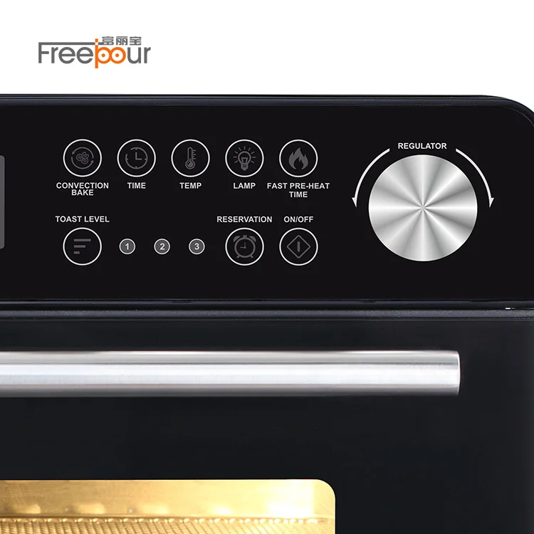 Biggest Family And Party Size 25l Multifunctional Smart Digital Stainless Steel Air Fryer Oven