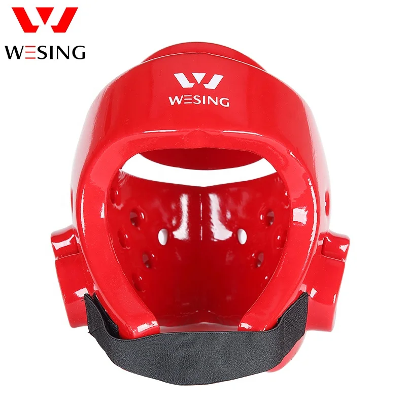 Wesing Custom Professional Taekwondo Blue Head Protector Guard Helmet Gear Red Head Guard Taekwondo
