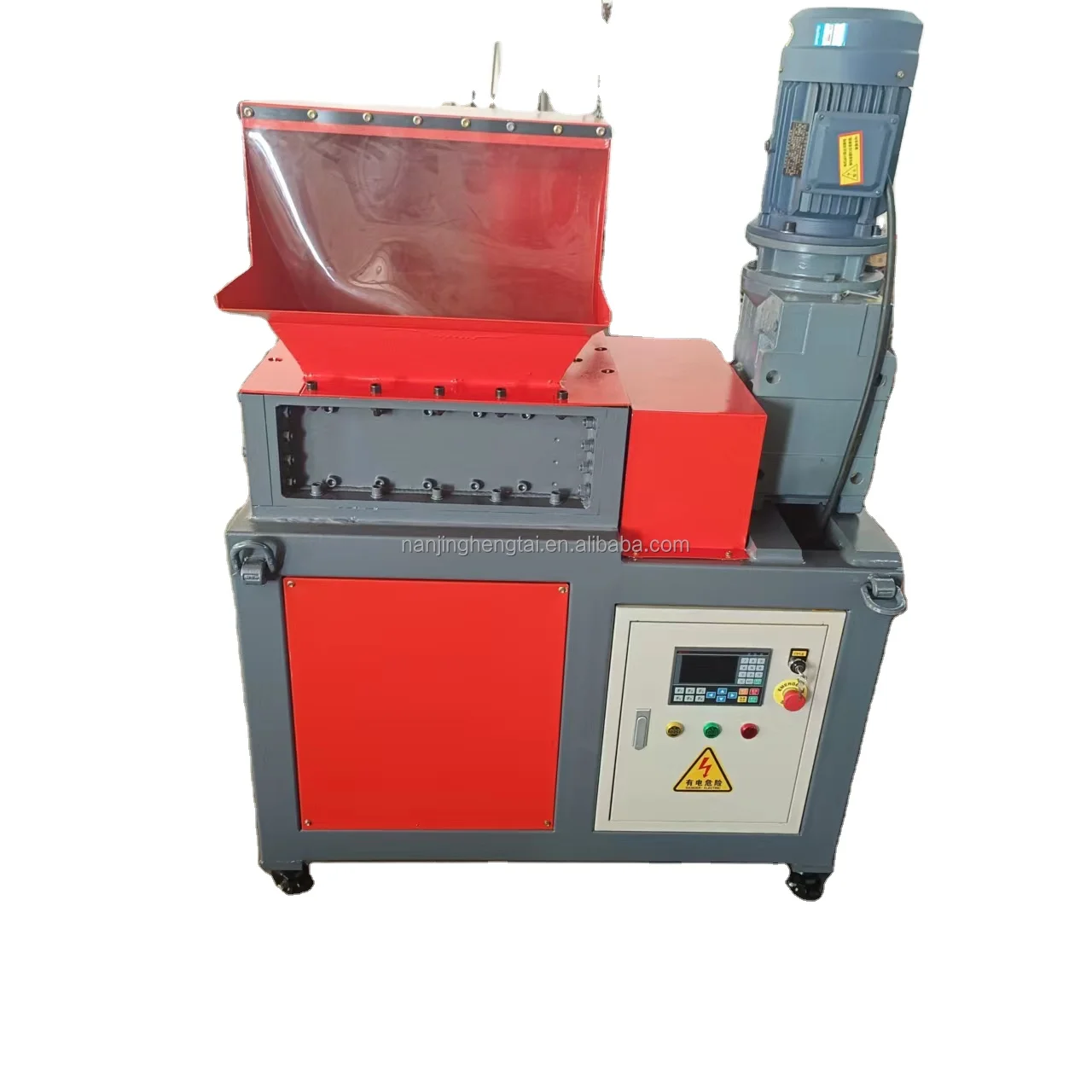 Plastic Crusher Equipment Used Rubber Plastic casing Shredding Recycling Machines Double Shaft Shredder