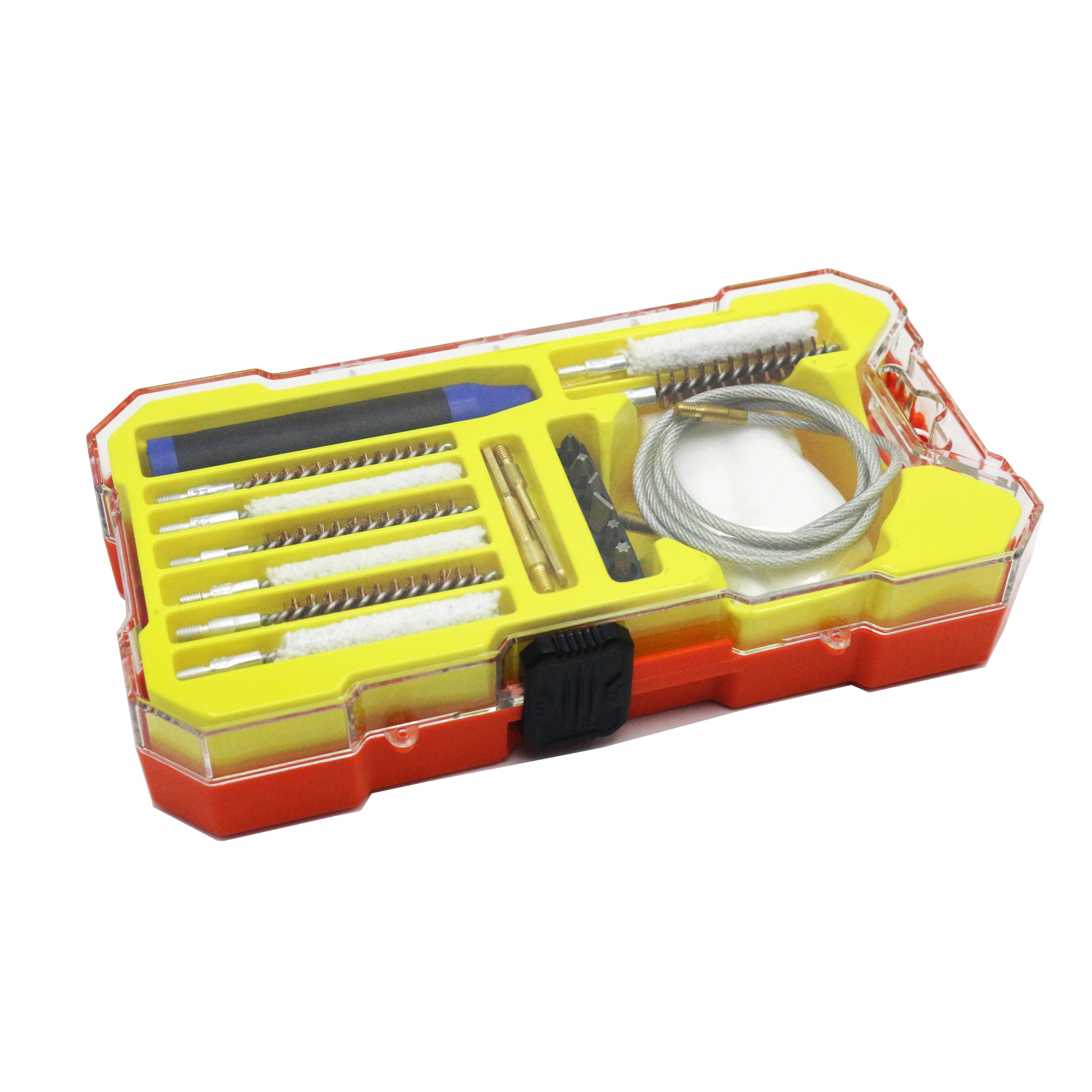 All Guns Cleaning kit with High-end Brass Brushes, Mops, Jags, Reinforced Rods Universal Gun Cleaning Kit