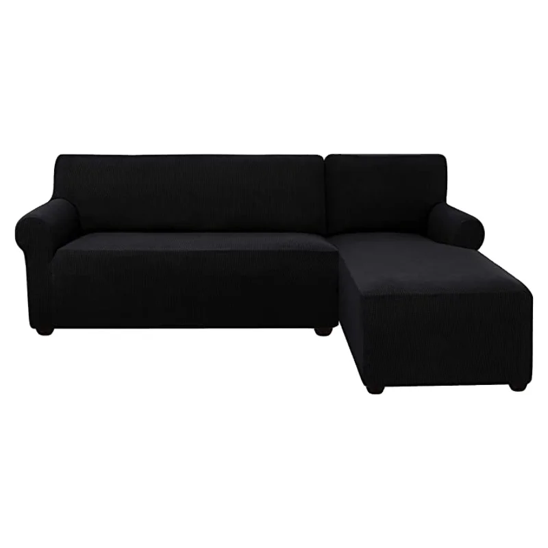 Spandex polyester Sofa Cushion Cover Luxury Elastic Stretch Corner Couch L Shape SlipCover For 3/4/5Seaters Sofa Protector