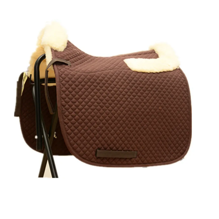 
Saddle pad lambskin horse pad sheepskin horse clothes 