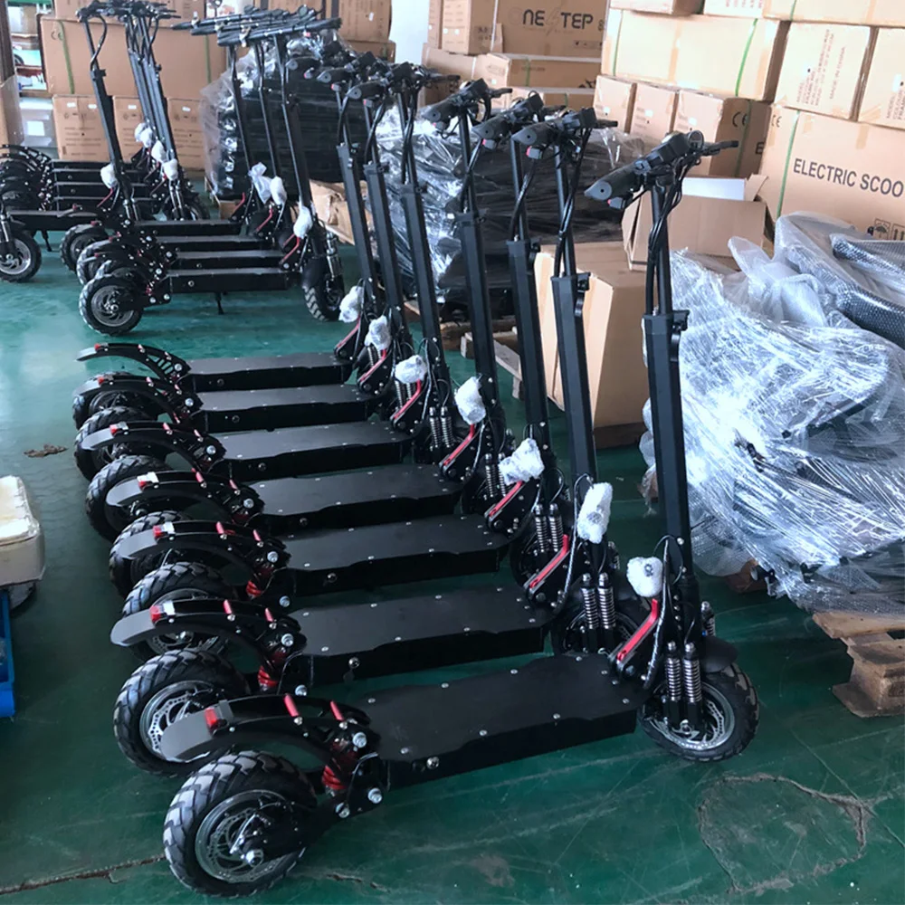 CX-099 Off Road Powerful Dual Motor 1200w China Original Factory Price eu Folding Adults E Electric Scooter