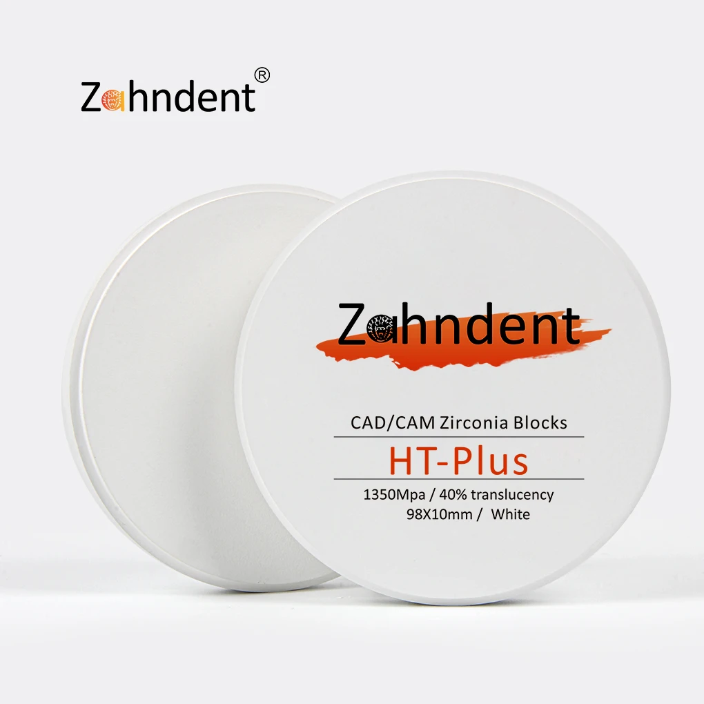 CAD CAM Dental Zirconia Block Dental Zirconia Disc Ceramic Teeth HT PLUS WHITE