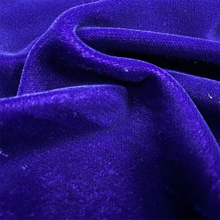 top grade silk viscose velvet fabric most popular