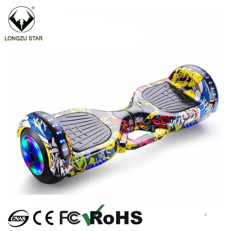 2023 hot sale easy to ride 6.5 inch two wheel self balancing scooter kids electric skateboard hover board scoter for adults