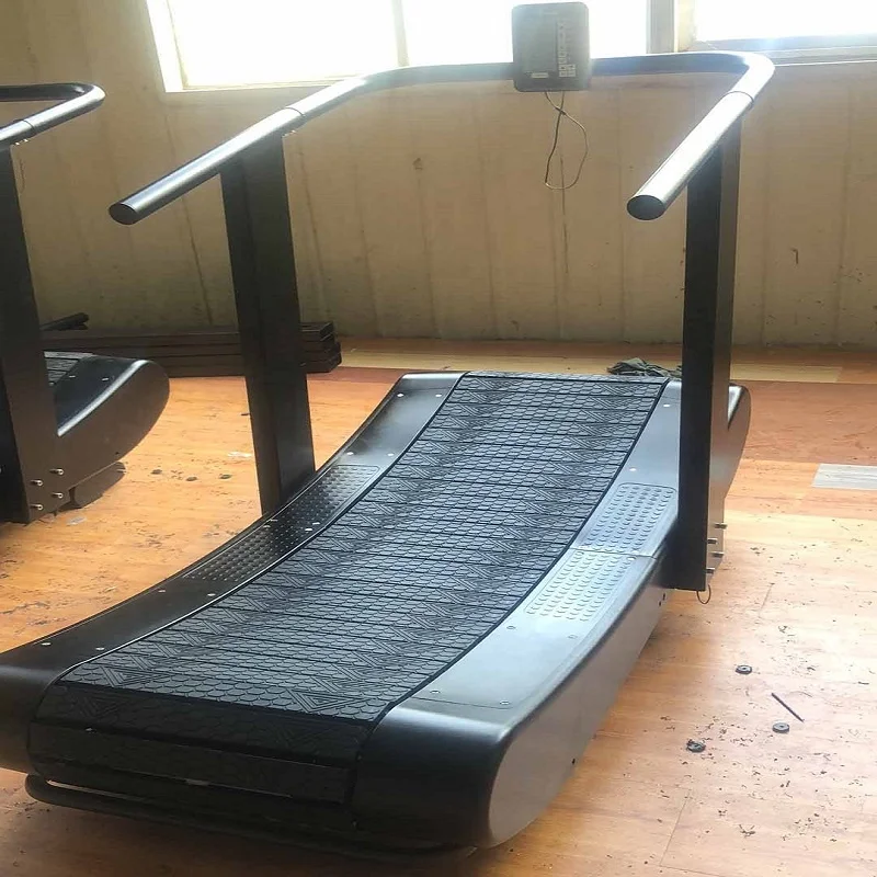 Non-Power Running Machine/ Air treadmill/ Curve treadmill for gym club