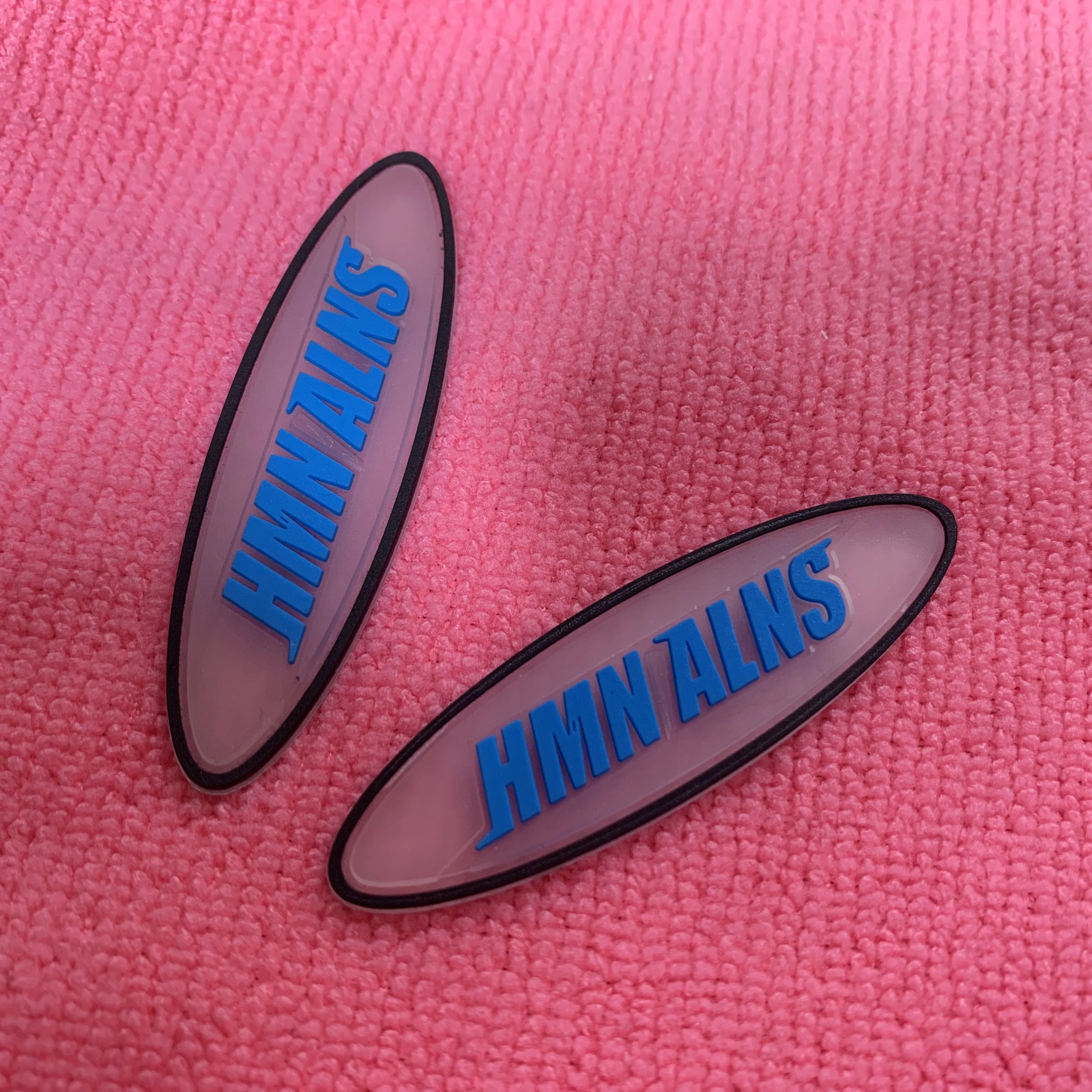 3D embossed clear silicone rubber label,transparent rubber label with outlines