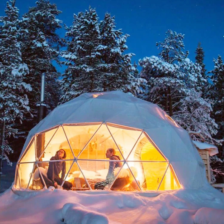 China OEM Geodesic Aluminum Dome Tent Event Party White Round Outdoor Tent For Sale