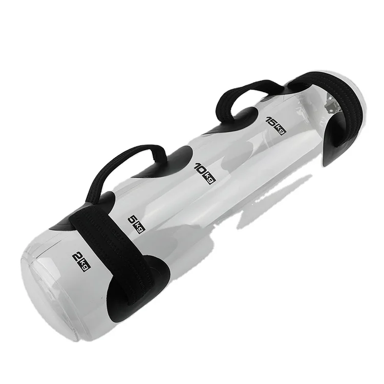 
New Arrival Fitness PVC Water Weights Aqua Bag 25KG Power Sand Bag With Water Portable Stability 