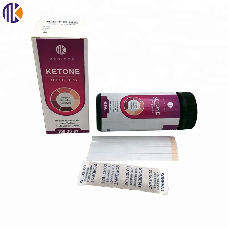 Medical for keto Diet test strip Fast & Simple Test Strips Ketones Urine ketone test strips